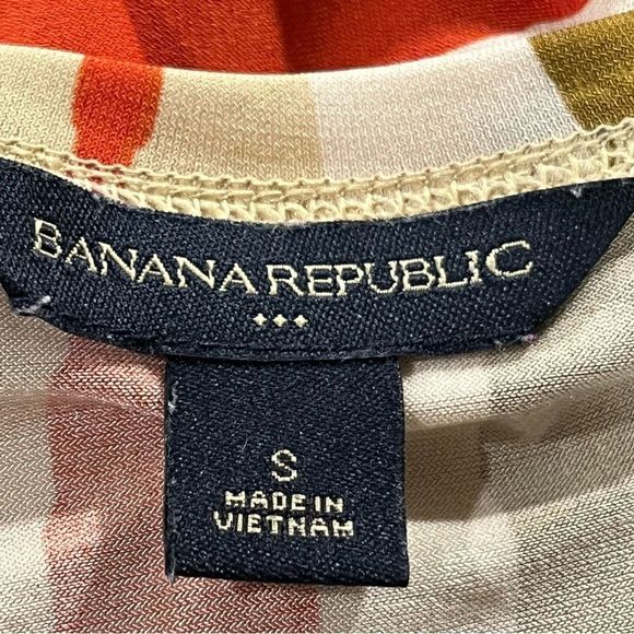 Banana Republic short sleeve midi wrap dress - Picture 11 of 11